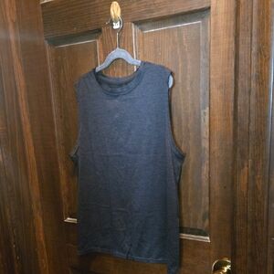 Essentials Charcoal Sleeveless Top